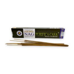 Incienso Golden PURIFICA CASAS 15 gr.